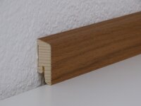Sockelleiste furniert Eiche Caramel