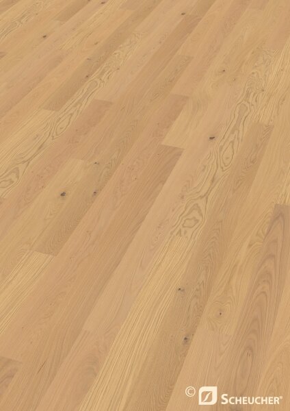 Scheucher Parkett | WOODflor 182 | Landhausdiele Eiche | Astig Bianca | VALLETTA SEDA