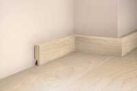 RESTPOSTEN Tilo Parkett Sockelleiste massiv Ahorn Natur!Pur