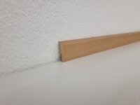 Sockelleiste furniert Buche ged&auml;mpft natur