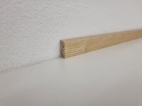 Sockelleiste furniert Esche natur