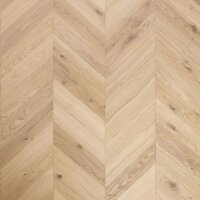 Admonter Parkett Chevron Eiche Weiss  45&deg; basic