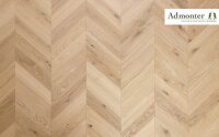 Admonter Parkett Chevron Eiche Weiss  45&deg; basic