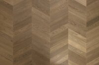 Admonter Parkett Chevron Eiche Lapis 45&deg; noblesse - anger&auml;uchert