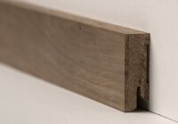 Parkett Sockelleiste Eiche Fels massiv