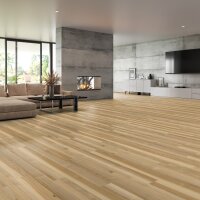 Tilo Parkett Landhausdiele Rustico Esche Natur Country gehobelt