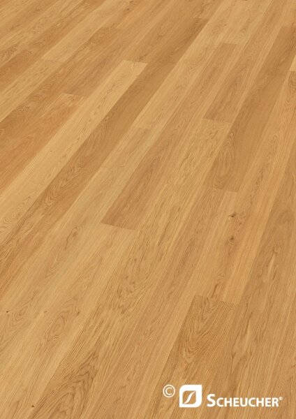 RESTPOSTEN - Scheucher Parkett | WOODflor 222 | Landhausdiele Eiche | Natur Natura | geschliffen