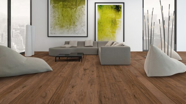 Scheucher Parkett | WOODflor 182 | Landhausdiele Nuss amerikanisch | Country Natura | SEDA