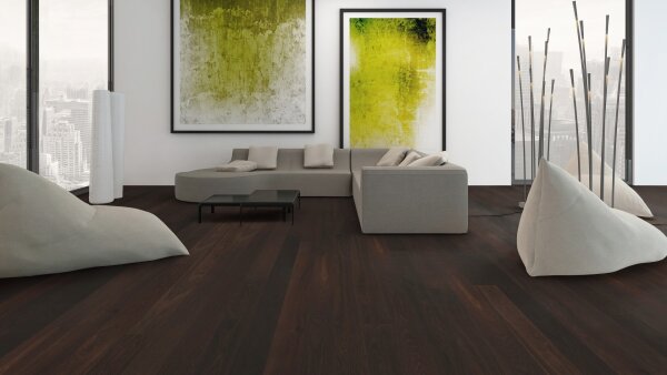 Scheucher Parkett | MULTIflor | Nuss amerikanisch | Natur Naturale | geschliffen PUROTEC