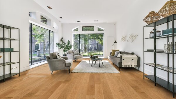 Scheucher Parkett | WOODflor 222 | Landhausdiele Eiche | Natur Akzent | VALLETTA PUROTEC