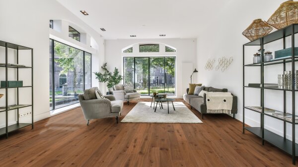 Scheucher Parkett WOODflor 182 Landhausdiele Eiche ged&auml;mpft coupal VALLETTA PUROTEC