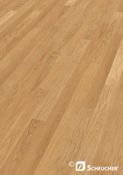 Scheucher Parkett | MULTIflor | Landhausdiele Eiche | Natur Naturale | VALLETTA PUROTEC 11x182x2200 mm